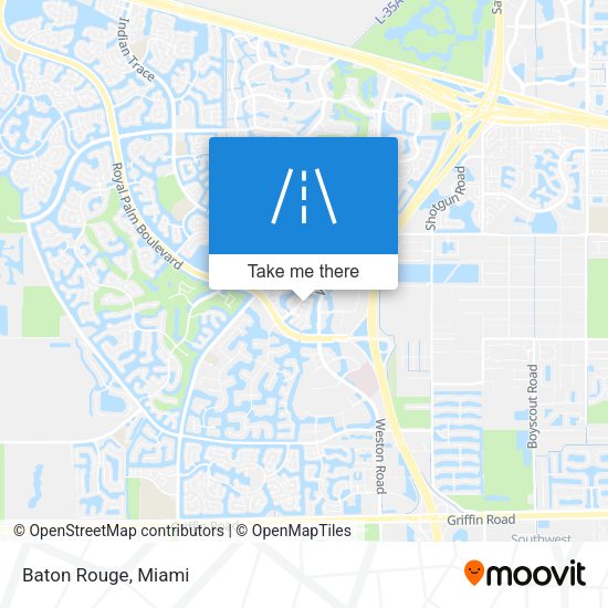 Baton Rouge map