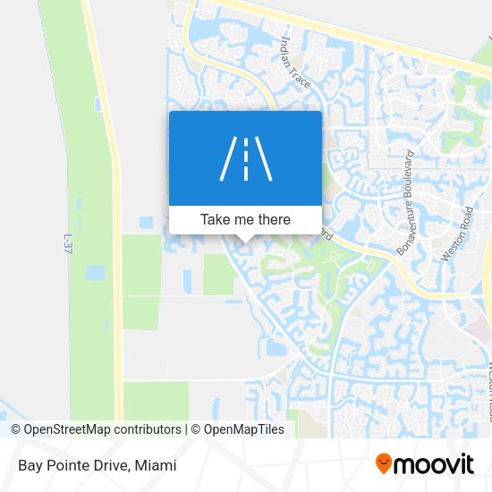 Bay Pointe Drive map