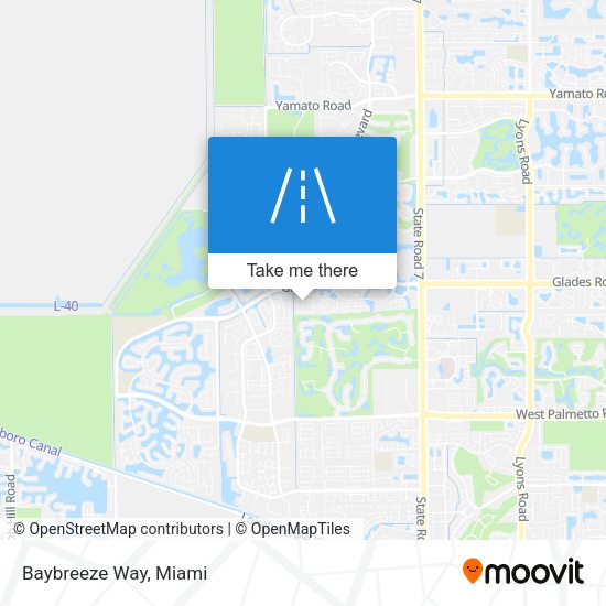 Mapa de Baybreeze Way