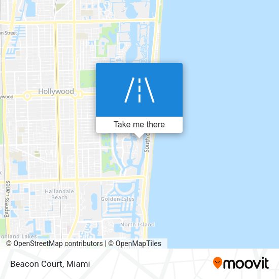 Mapa de Beacon Court