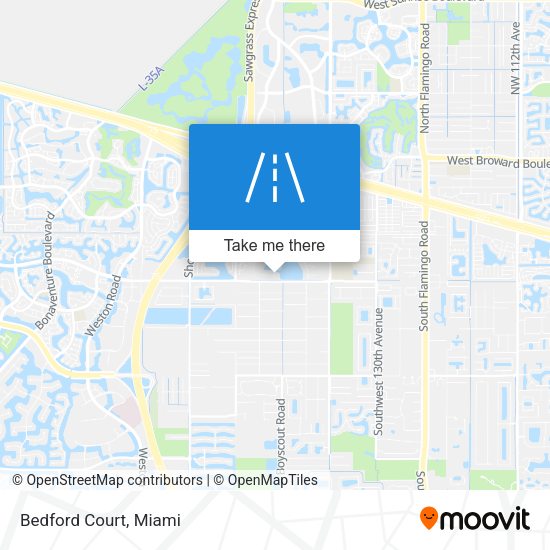 Mapa de Bedford Court