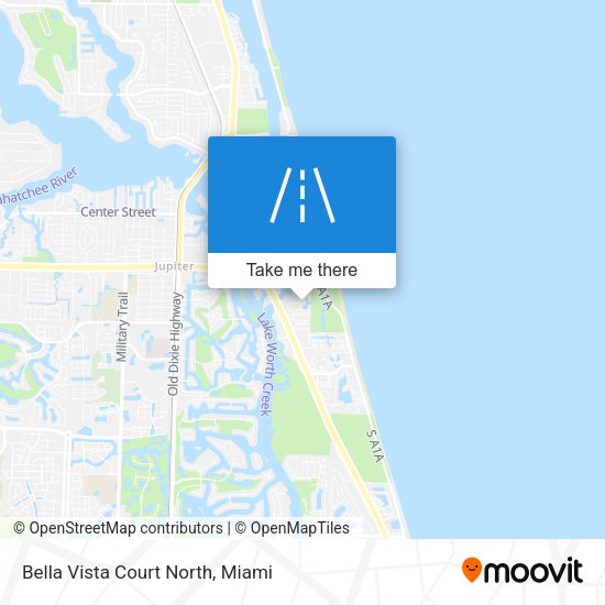 Mapa de Bella Vista Court North