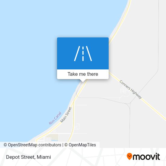 Mapa de Depot Street