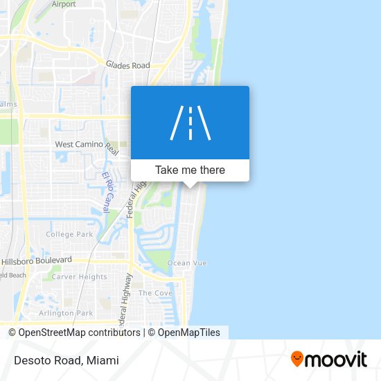 Mapa de Desoto Road