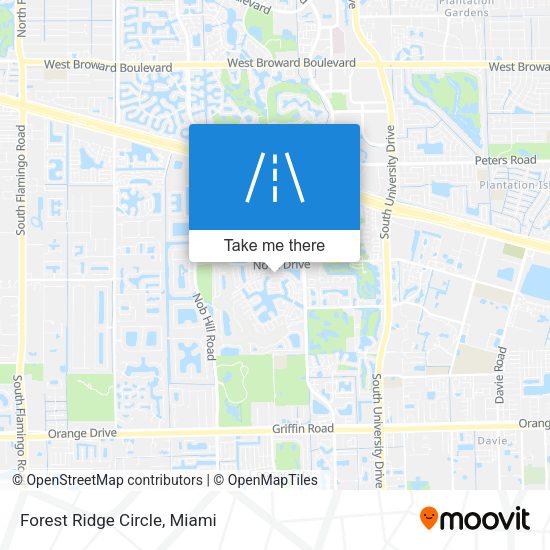 Forest Ridge Circle map