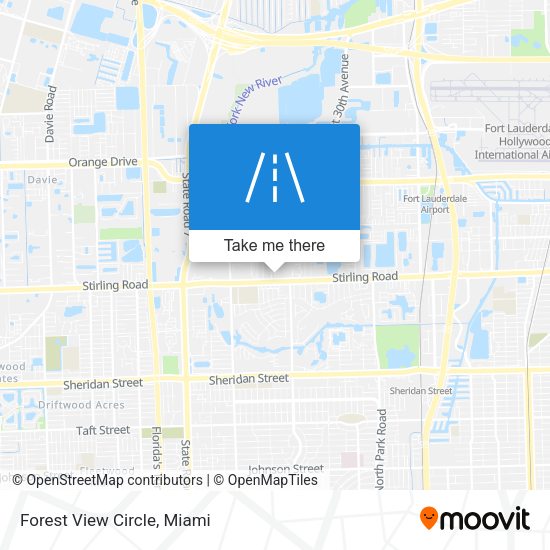 Mapa de Forest View Circle