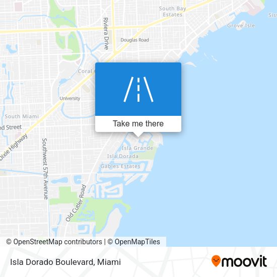 Mapa de Isla Dorado Boulevard