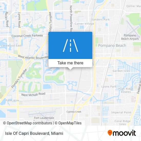 Mapa de Isle Of Capri Boulevard
