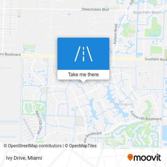 Mapa de Ivy Drive