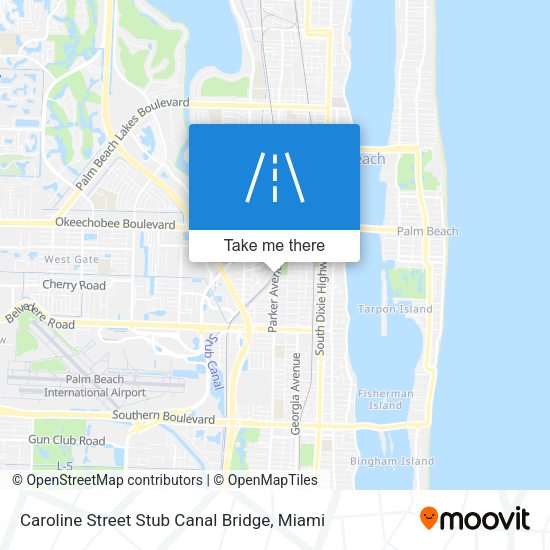 Caroline Street Stub Canal Bridge map