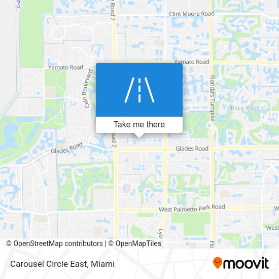 Mapa de Carousel Circle East