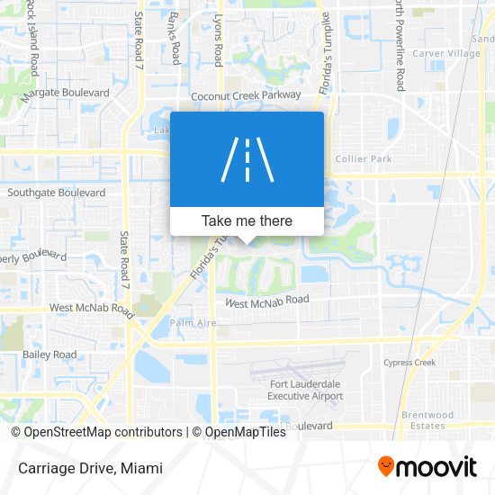 Mapa de Carriage Drive
