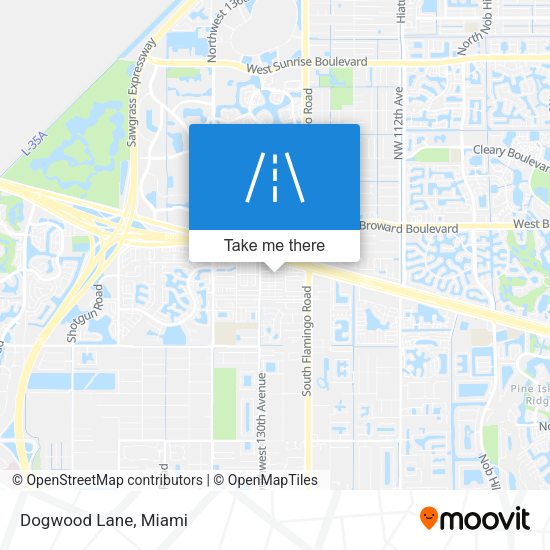 Dogwood Lane map