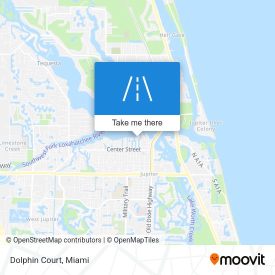 Mapa de Dolphin Court