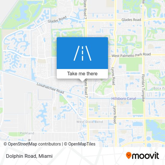 Mapa de Dolphin Road