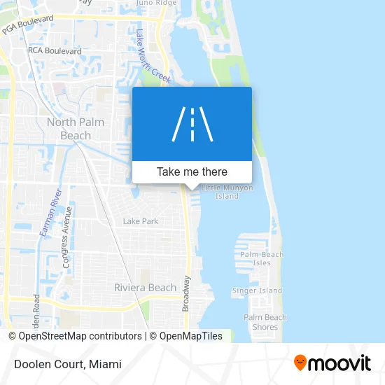 Doolen Court map
