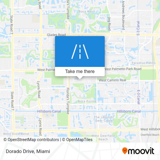 Mapa de Dorado Drive
