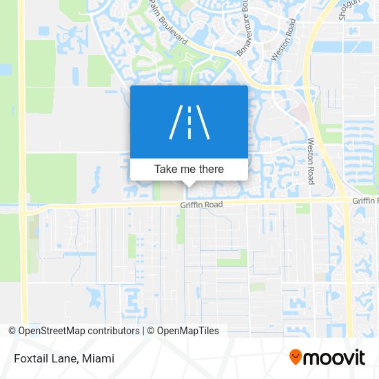 Foxtail Lane map