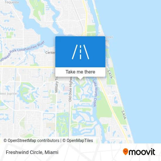 Freshwind Circle map