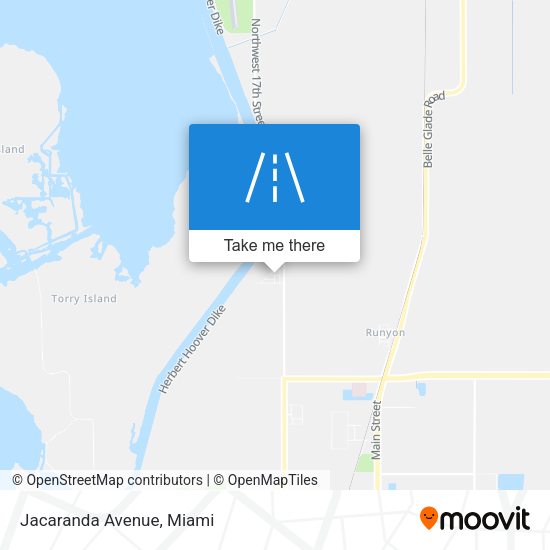 Mapa de Jacaranda Avenue