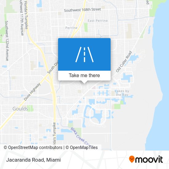Mapa de Jacaranda Road