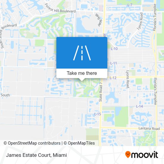 Mapa de James Estate Court