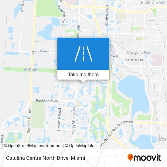 Catalina Centre North Drive map