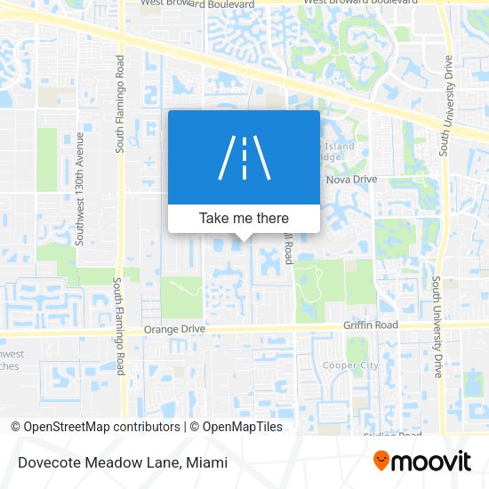 Mapa de Dovecote Meadow Lane