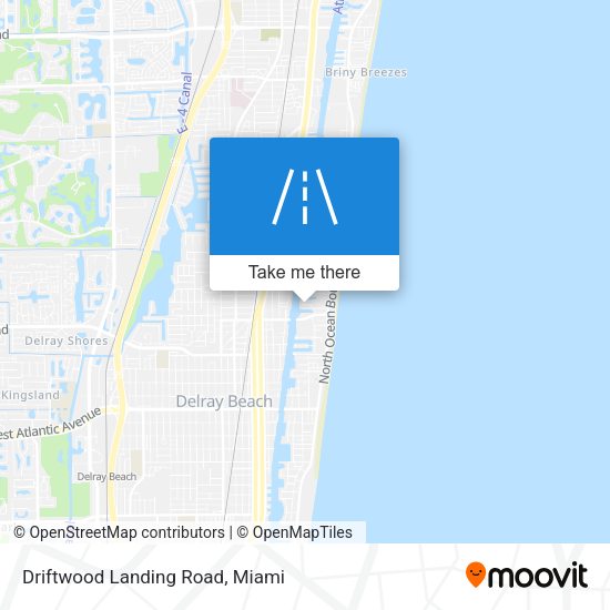 Mapa de Driftwood Landing Road