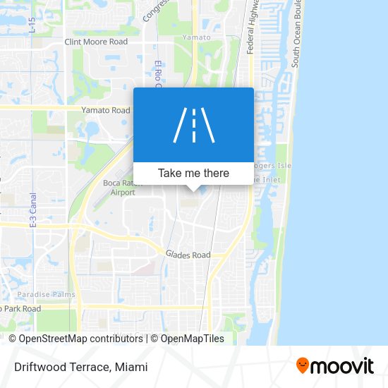 Mapa de Driftwood Terrace