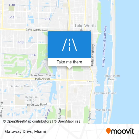 Gateway Drive map