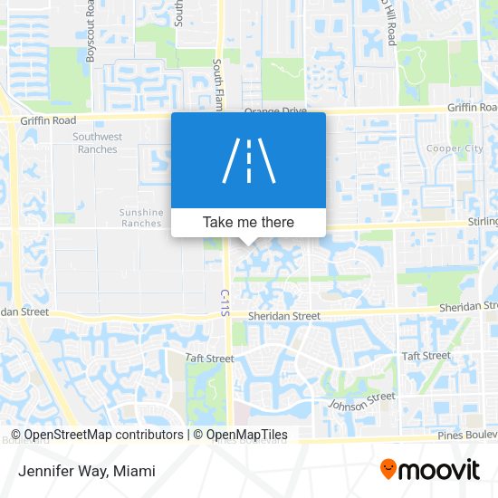 Mapa de Jennifer Way