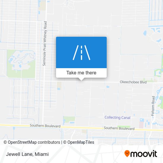 Mapa de Jewell Lane