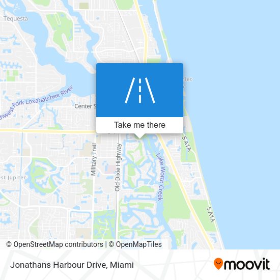 Mapa de Jonathans Harbour Drive