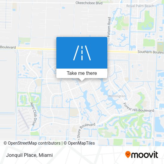 Mapa de Jonquil Place