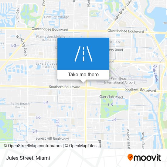 Mapa de Jules Street