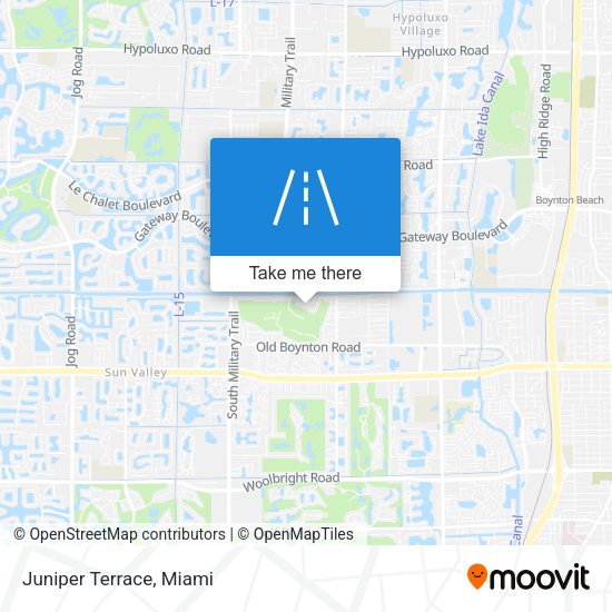 Mapa de Juniper Terrace