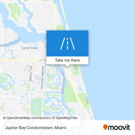 Jupiter Bay Condominium map