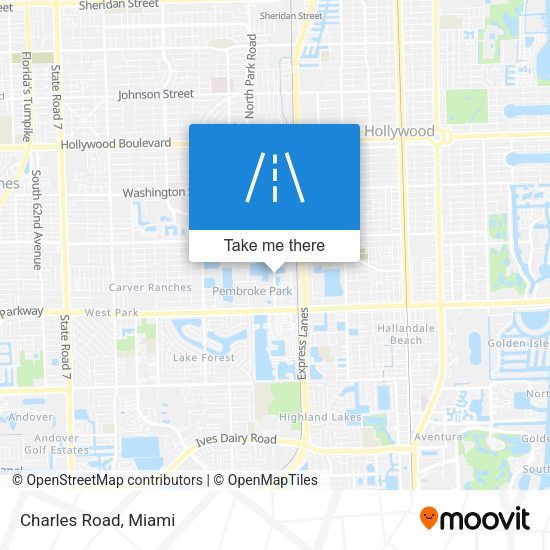 Mapa de Charles Road