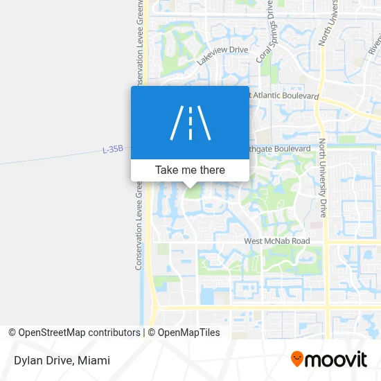 Dylan Drive map