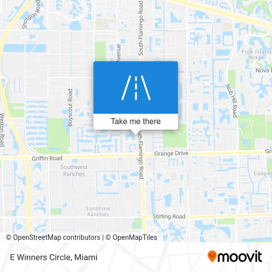 E Winners Circle map