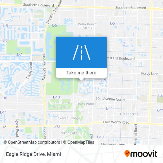 Eagle Ridge Drive map