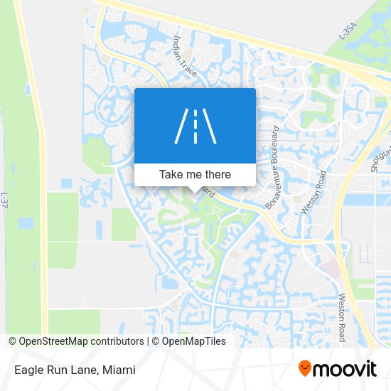 Mapa de Eagle Run Lane