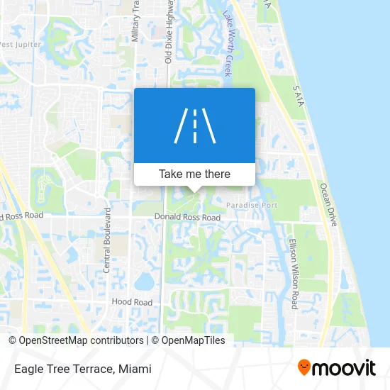 Eagle Tree Terrace map