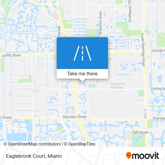 Mapa de Eaglebrook Court