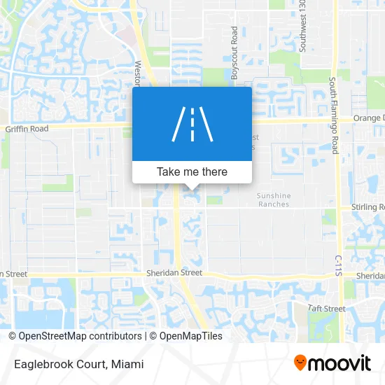 Eaglebrook Court map