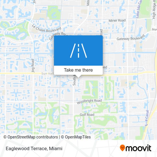 Mapa de Eaglewood Terrace