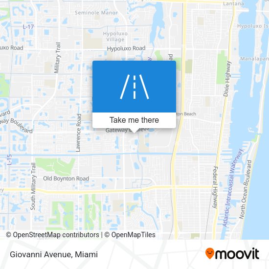Mapa de Giovanni Avenue