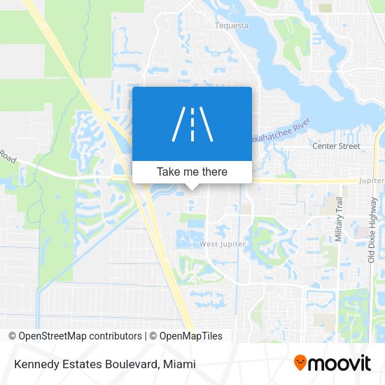 Kennedy Estates Boulevard map