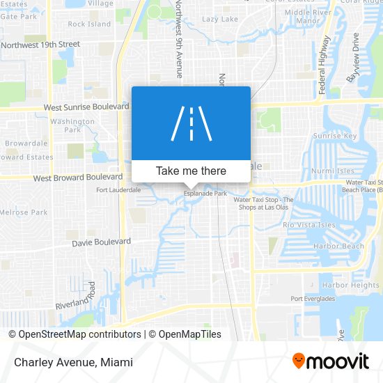 Mapa de Charley Avenue